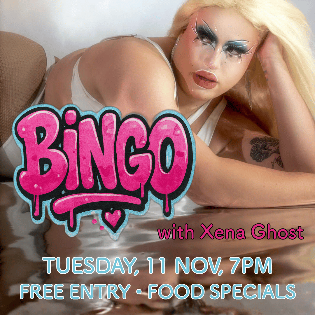 Drag Bingo with Xena Ghost