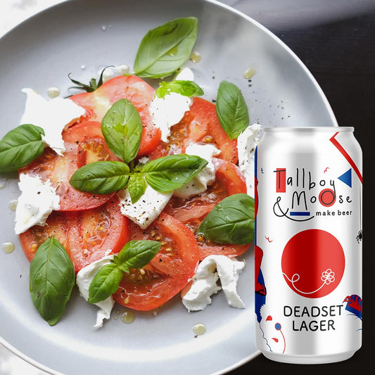 Tallboy Tastebuds: Caprese Salad & A Deadset Lager