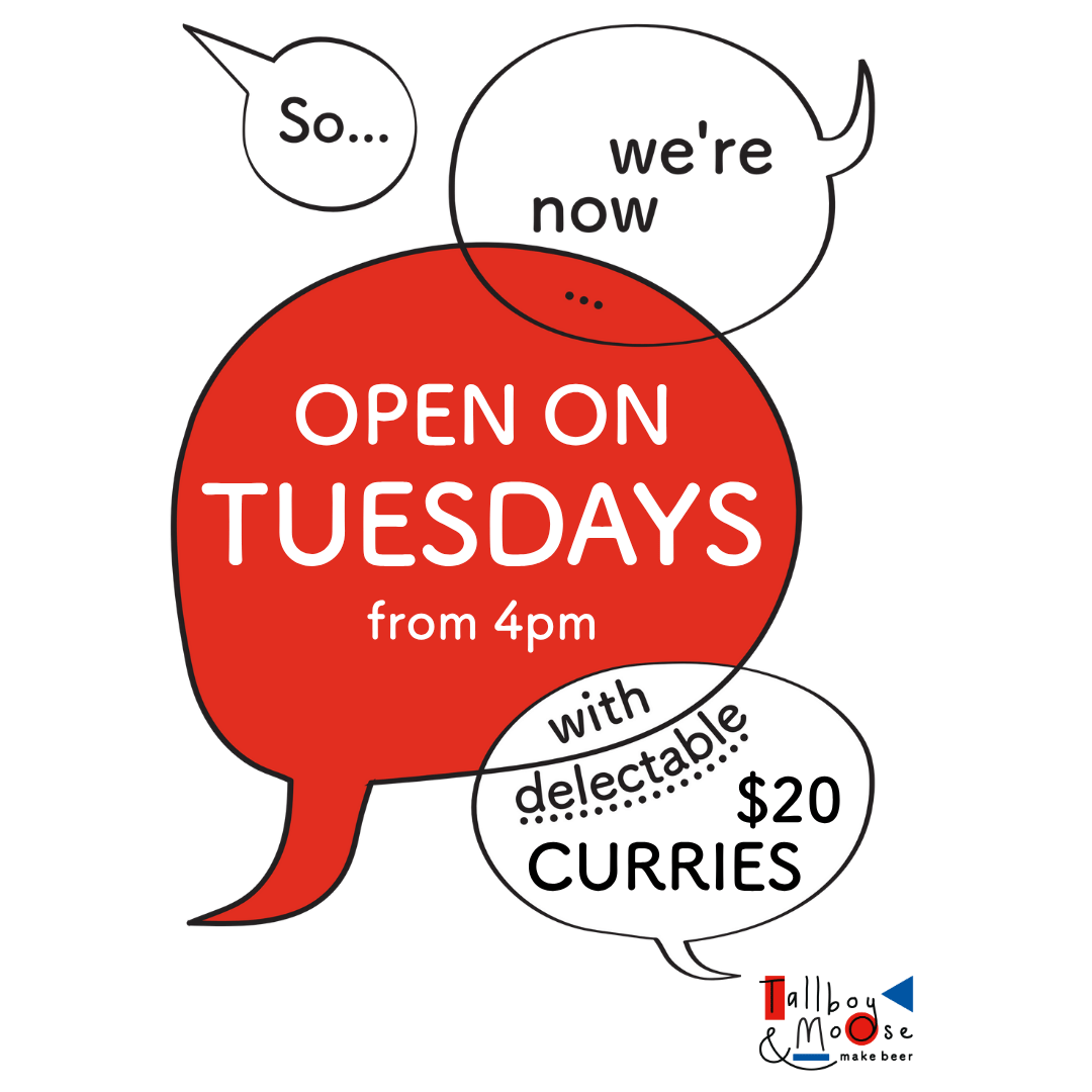We’re Now Open on Tuesdays!