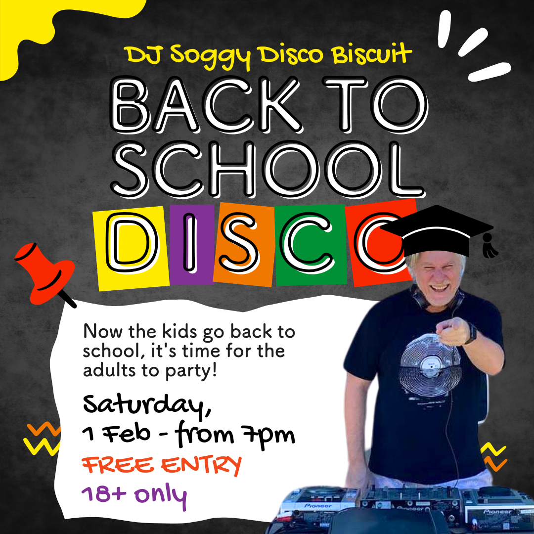 'Back to School' Summer Disco