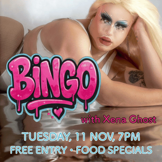 Drag Bingo with Xena Ghost