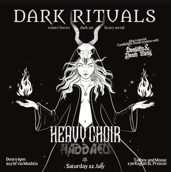 Dark Rituals | Heavy Choir Concert at Tallboy and Moose – Tallboy & Moose