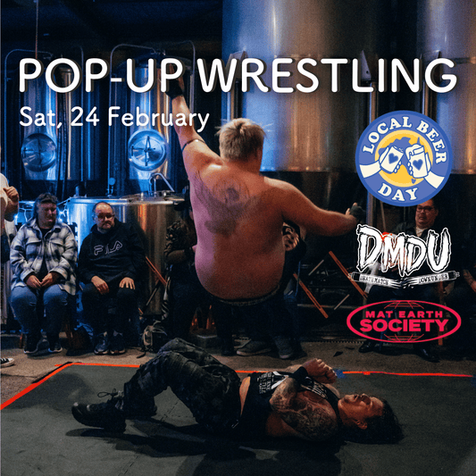 'Local Beer Day' Pop-Up Wrestling