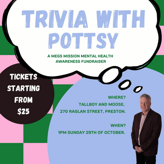 Trivia with Pottsy for Megs Mission