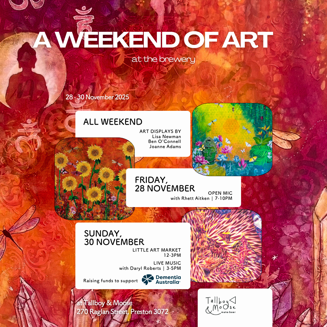 A Weekend of Art | Events at Tallboy & Moose Brewery Preston